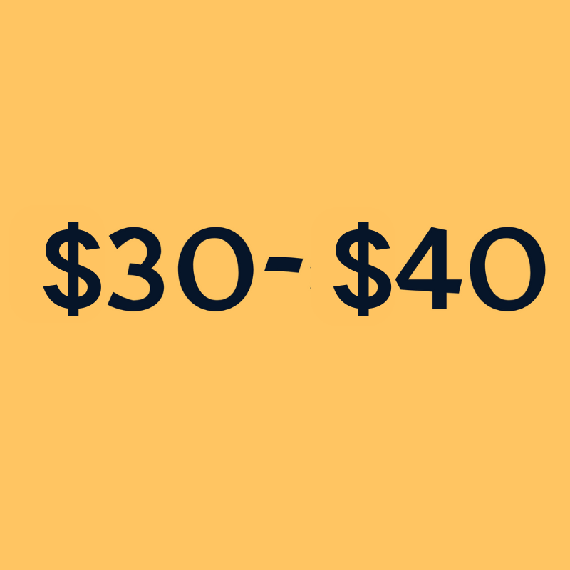 $30-$40