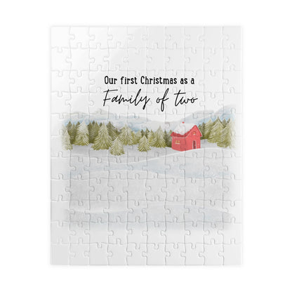 Custom Photo Our First Anniversary As Mr. & Mrs. - Personalized Jigsaw Puzzle