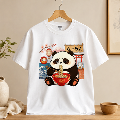 Ramen Panda Graphic T-Shirt