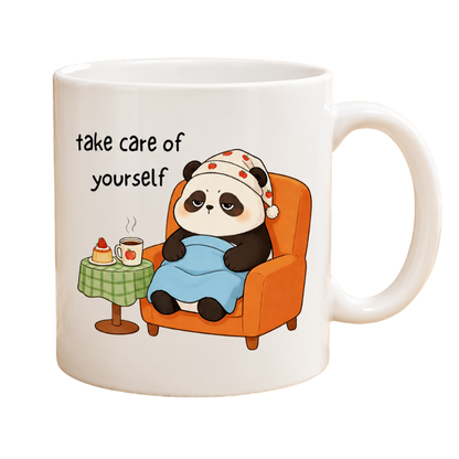 Take Care of Yourself Panda Mug